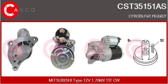 Casco CST35151AS - Стартер vvparts.bg