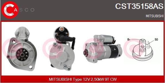 Casco CST35158AS - Стартер vvparts.bg