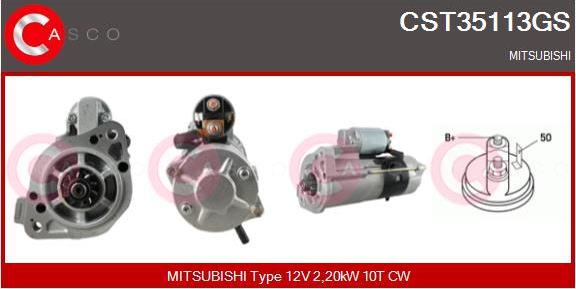 Casco CST35113GS - Стартер vvparts.bg