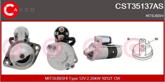 Casco CST35137AS - Стартер vvparts.bg