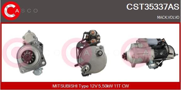 Casco CST35337AS - Стартер vvparts.bg