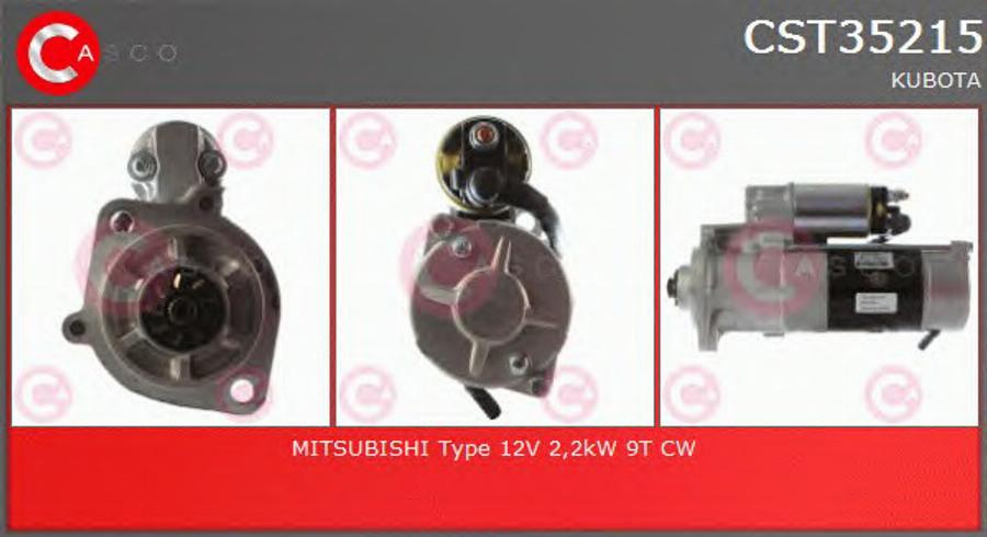 Casco CST35215 - Стартер vvparts.bg