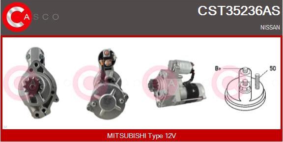 Casco CST35236AS - Стартер vvparts.bg