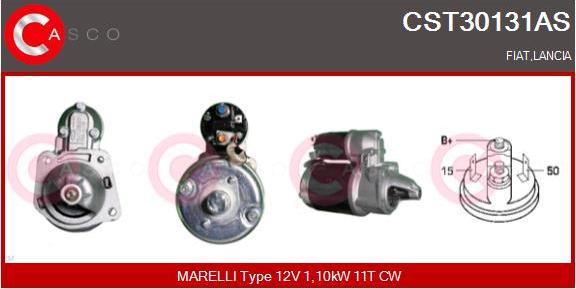 Casco CST30131AS - Стартер vvparts.bg