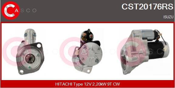 Casco CST20176RS - Стартер vvparts.bg