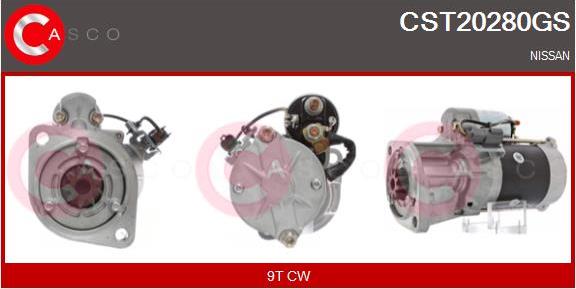 Casco CST20280GS - Стартер vvparts.bg