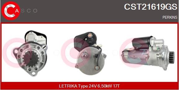 Casco CST21619GS - Стартер vvparts.bg