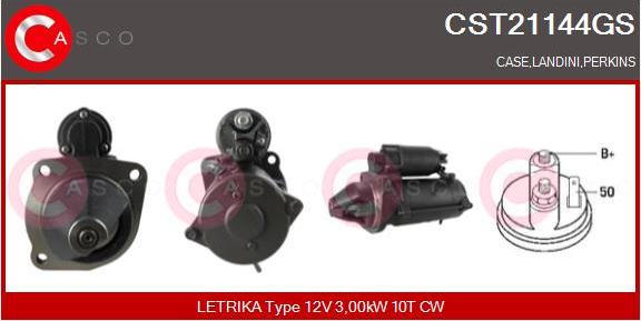 Casco CST21144GS - Стартер vvparts.bg