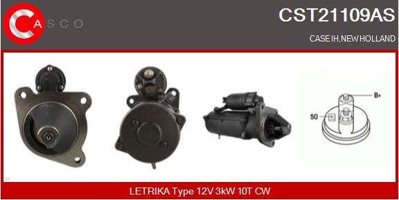 Casco CST21109AS - Стартер vvparts.bg