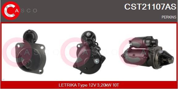 Casco CST21107AS - Стартер vvparts.bg