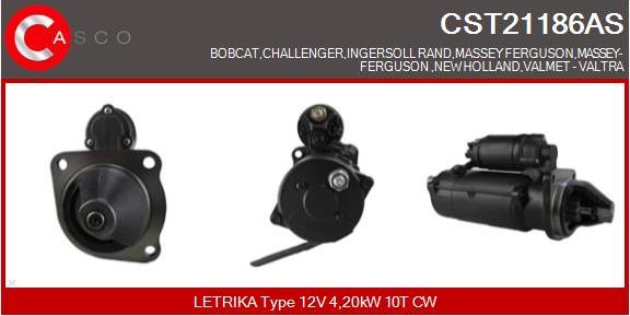 Casco CST21186AS - Стартер vvparts.bg