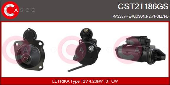 Casco CST21186GS - Стартер vvparts.bg