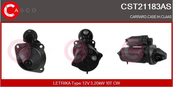 Casco CST21183AS - Стартер vvparts.bg