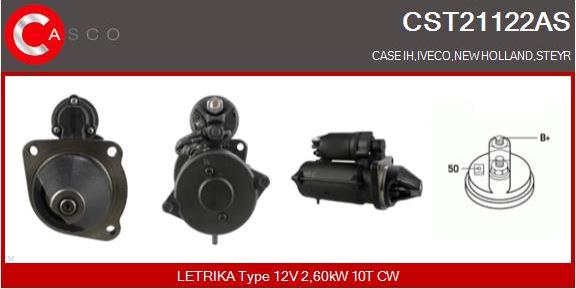 Casco CST21122AS - Стартер vvparts.bg