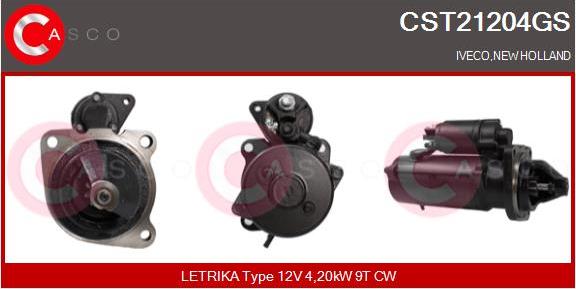 Casco CST21204GS - Стартер vvparts.bg