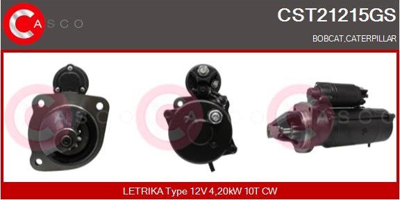 Casco CST21215GS - Стартер vvparts.bg