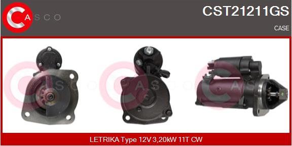 Casco CST21211GS - Стартер vvparts.bg