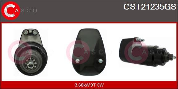 Casco CST21235GS - Стартер vvparts.bg