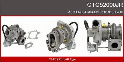 Casco CTC52000JR - Турбина, принудително пълнене с въздух vvparts.bg