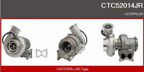 Casco CTC52014JR - Турбина, принудително пълнене с въздух vvparts.bg