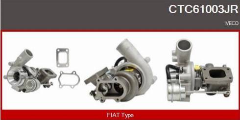 Casco CTC61003JR - Турбина, принудително пълнене с въздух vvparts.bg