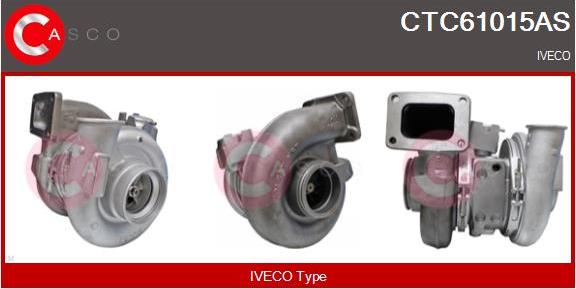 Casco CTC61015AS - Турбина, принудително пълнене с въздух vvparts.bg