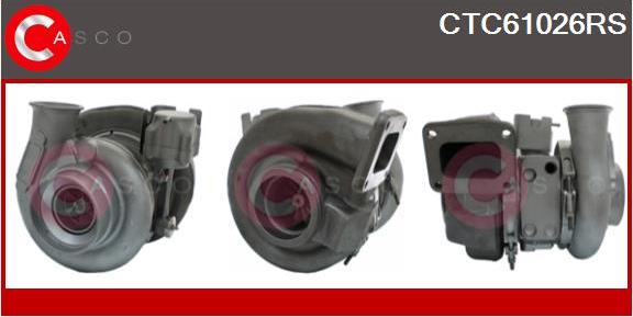 Casco CTC61026RS - Турбина, принудително пълнене с въздух vvparts.bg