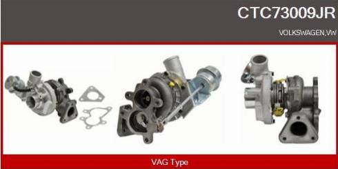 Casco CTC73009JR - Турбина, принудително пълнене с въздух vvparts.bg