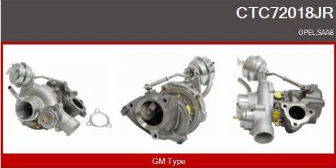 Casco CTC72018JR - Турбина, принудително пълнене с въздух vvparts.bg