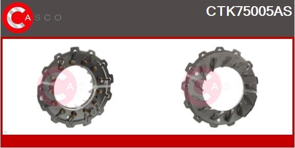 Casco CTK75005AS - Ремонтен к-кт, турбо vvparts.bg