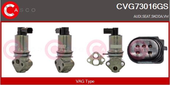 Casco CVG73016GS - AGR-Клапан vvparts.bg