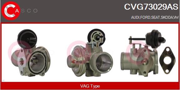 Casco CVG73029AS - AGR-Клапан vvparts.bg