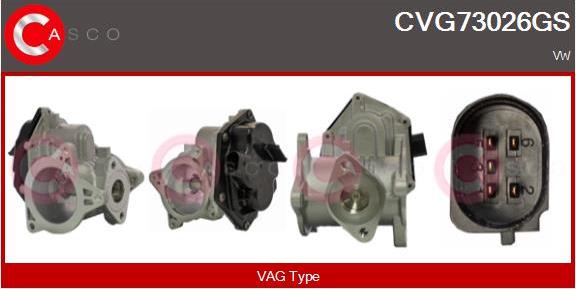 Casco CVG73026GS - AGR-Клапан vvparts.bg