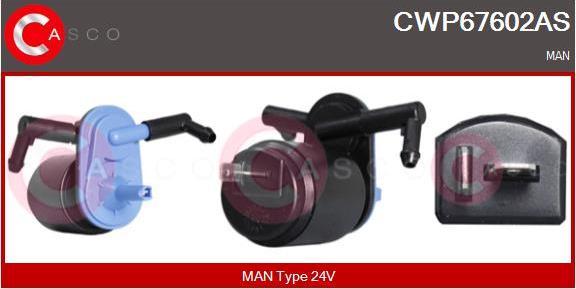 Casco CWP67602AS - Водна помпа за миещо устр., почистване на стъклата vvparts.bg