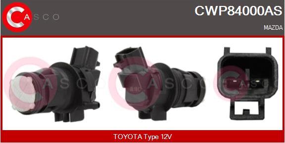 Casco CWP84000AS - Водна помпа за миещо устр., почистване на стъклата vvparts.bg