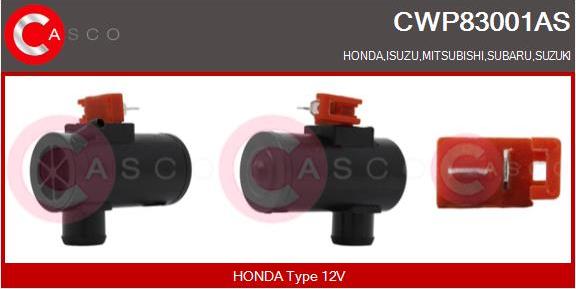 Casco CWP83001AS - Водна помпа за миещо устр., почистване на стъклата vvparts.bg