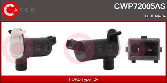 Casco CWP72005AS - Водна помпа за миещо устр., почистване на стъклата vvparts.bg