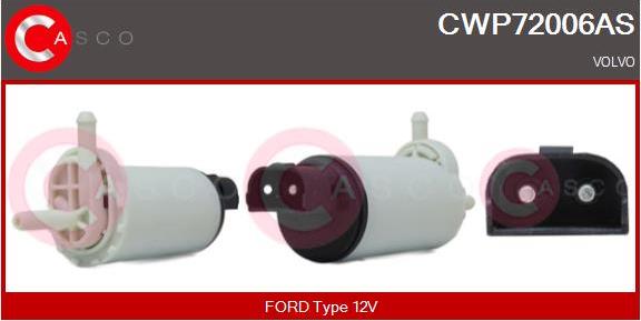 Casco CWP72006AS - Водна помпа за миещо устр., почистване на стъклата vvparts.bg