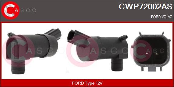 Casco CWP72002AS - Водна помпа за миещо устр., почистване на стъклата vvparts.bg