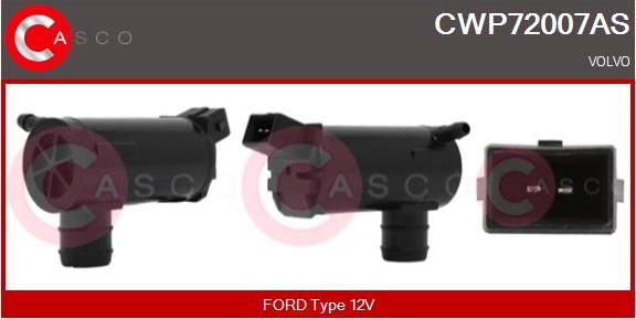 Casco CWP72007AS - Водна помпа за миещо устр., почистване на стъклата vvparts.bg