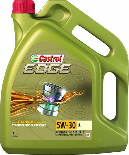 Castrol EDGE5W30LL5L - Двигателно масло vvparts.bg