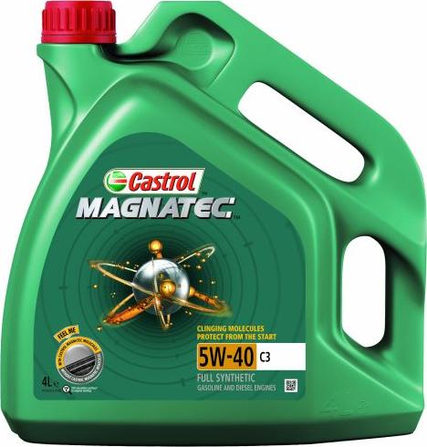 Castrol MAGNATEC5W40C34L - Двигателно масло vvparts.bg