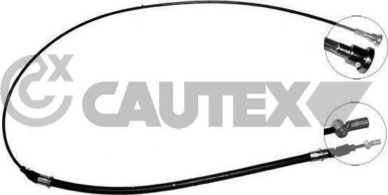 Cautex 489016 - Жило, ръчна спирачка vvparts.bg