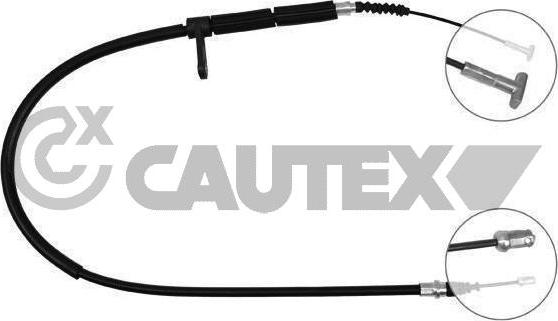 Cautex 019032 - Жило, ръчна спирачка vvparts.bg