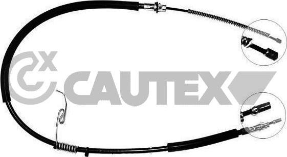 Cautex 088052 - Жило, ръчна спирачка vvparts.bg