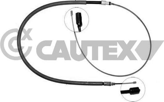 Cautex 038474 - Жило, ръчна спирачка vvparts.bg