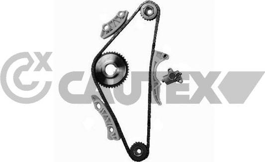 Cautex 752051 - Комплект ангренажна верига vvparts.bg