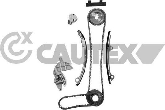Cautex 752107 - Комплект ангренажна верига vvparts.bg
