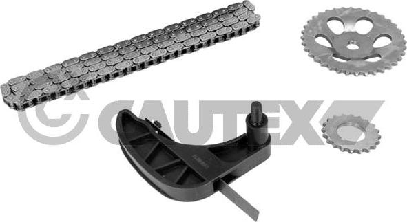 Cautex 769707 - Комплект ангренажна верига vvparts.bg