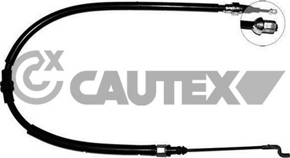 Cautex 765862 - Жило, ръчна спирачка vvparts.bg